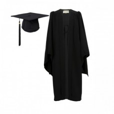 Children's Graduation Gown Set UKS Style in Matt Finish (7-13yrs)